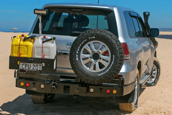 200 Series Rear Bar Spare Wheel Carrier Suits 2008-2021 - | Rockarmor - Image 6