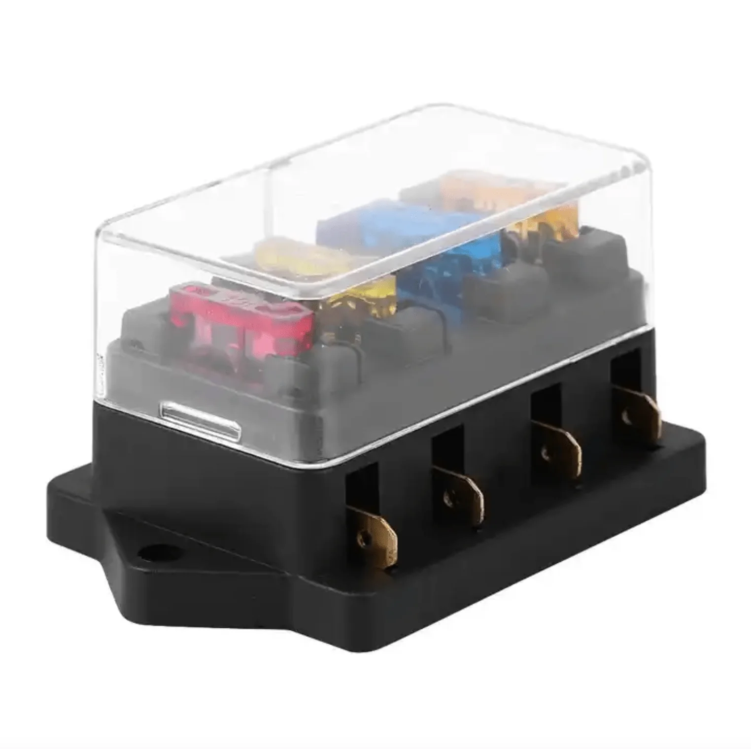4 way Auto Fuse Block | 4 Way Circuit Standard Blade - Image 2
