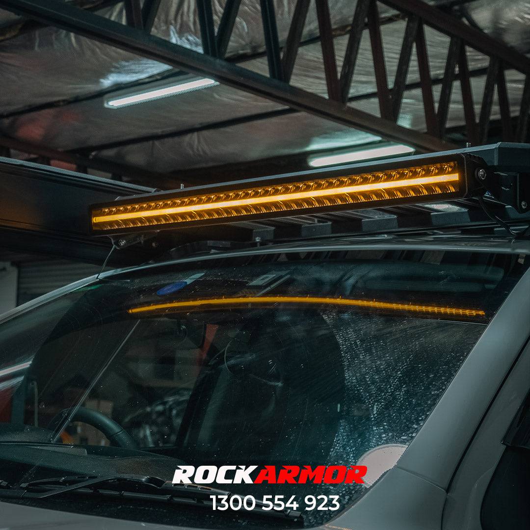 40" Double Row LED Light Bar | 15,000lumens | Built-in Amber & White DRL - Image 3