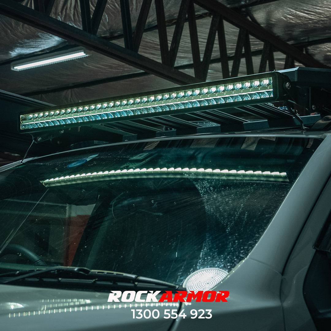 40" Double Row LED Light Bar | 15,000lumens | Built-in Amber & White DRL - Image 4