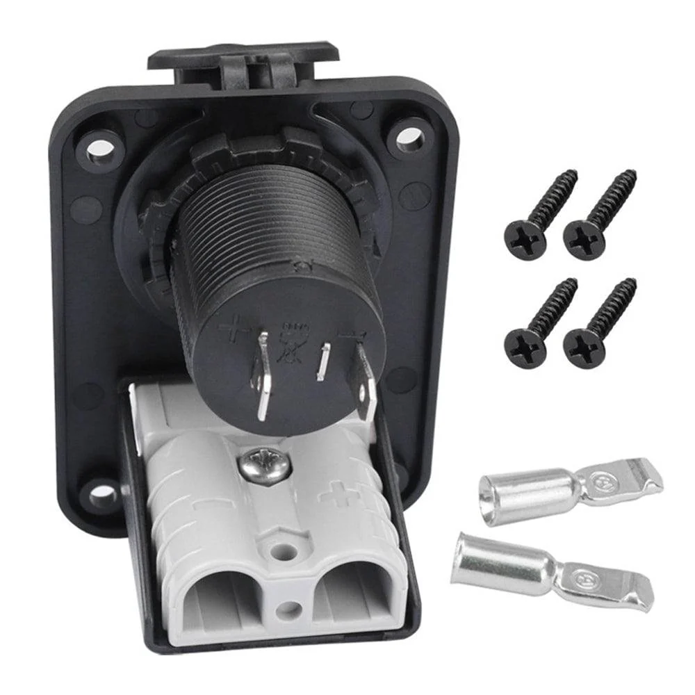 50A Anderson Plug Flush + Cigie Input Mount Flush Panel - Image 7
