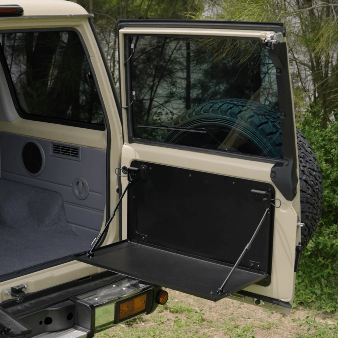 Troopy Rear Door Table (Drivers Side) 75/78 Series Landcruiser - Image 4