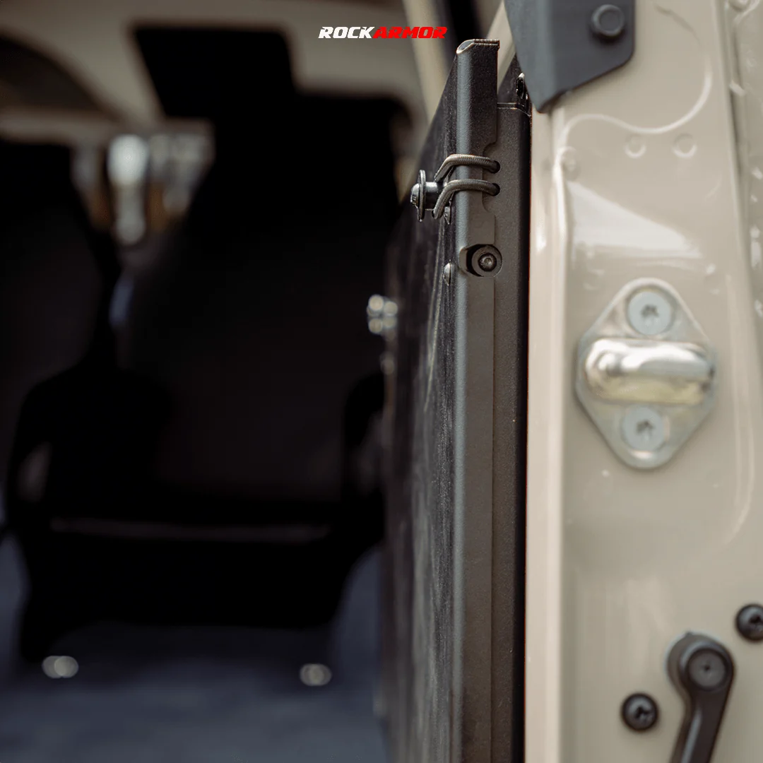 Rear Door Folding Alloy Table (Drivers Side) 75/76/78 Series Landcruiser Wagon - Image 5