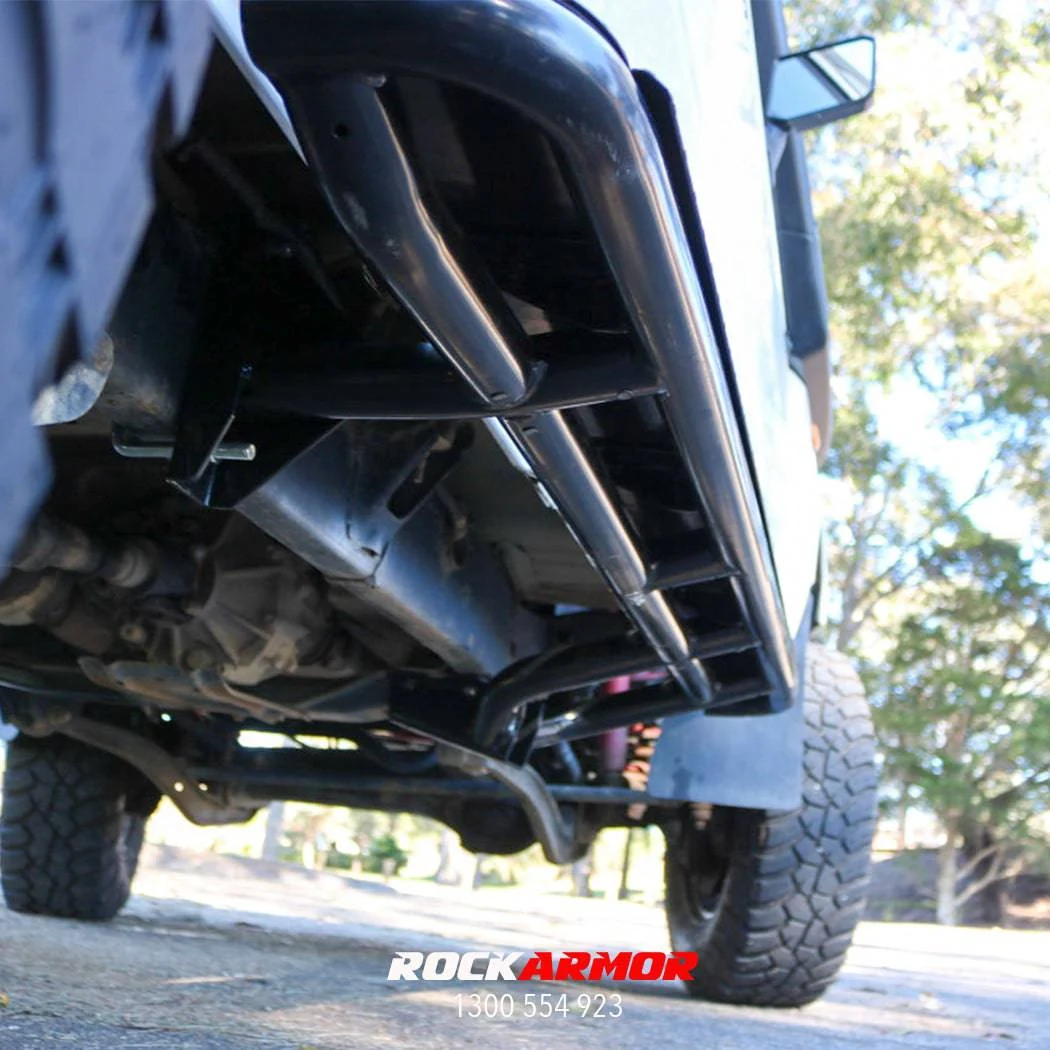 78 Series Landcruiser Rock Sliders Suits Troopy - Image 3