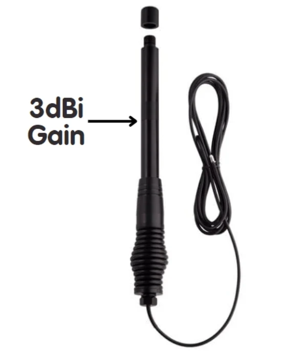 ANU1200 2-in-1 All-Terrain UHF CB Antenna for low/high gain (3dbi/6.5dbi) - Image 4