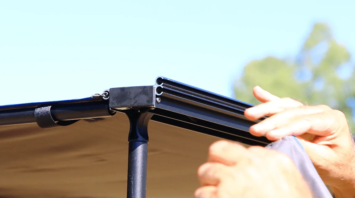 Awning Side Wall 2.5m X 2.9m Kalahari Black Edition - Image 3
