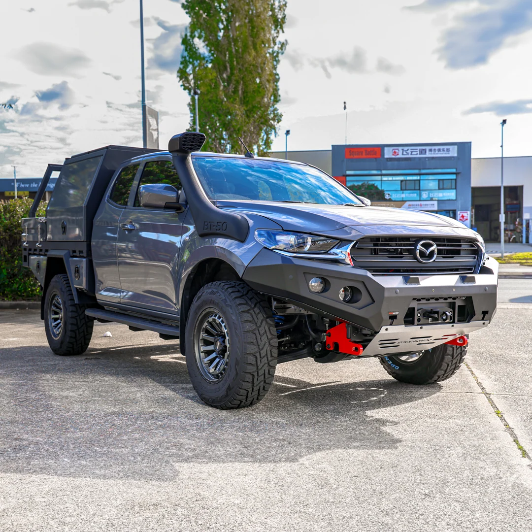 Mazda Bt50 Rockarmor Gt Bumper No Loop Bull Bar | Hoopless Bullbar suits 08/2020 -01/2025 - Image 3