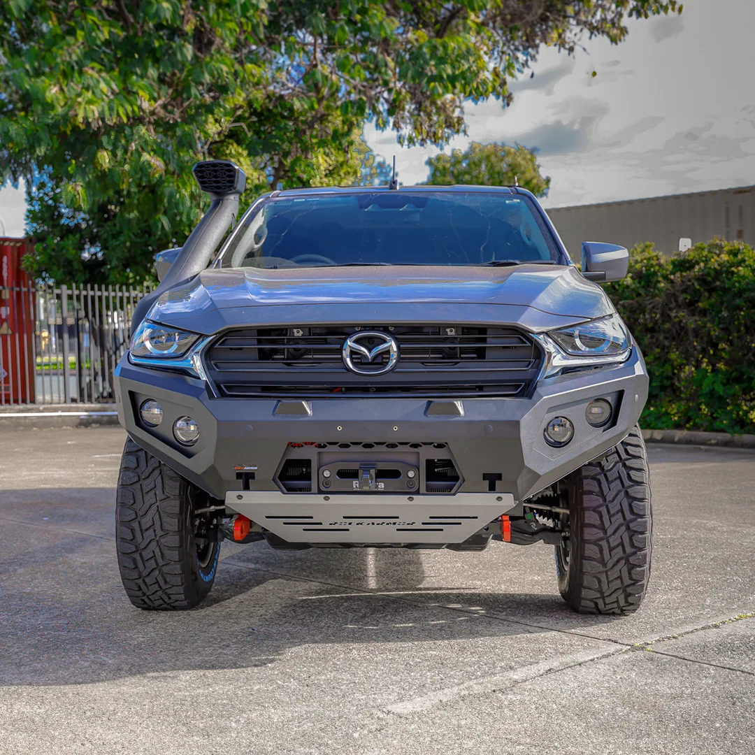 Mazda Bt50 Rockarmor Gt Bumper No Loop Bull Bar | Hoopless Bullbar suits 08/2020 -01/2025 - Image 5