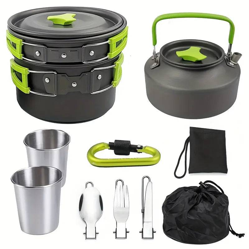 Camping Pot Set - Compact Portable - Image 3