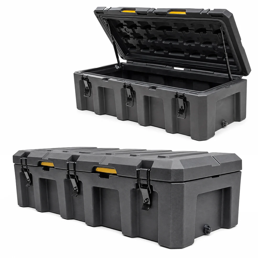 Camping Storage Box 95Litre with Gas Struts - Image 4