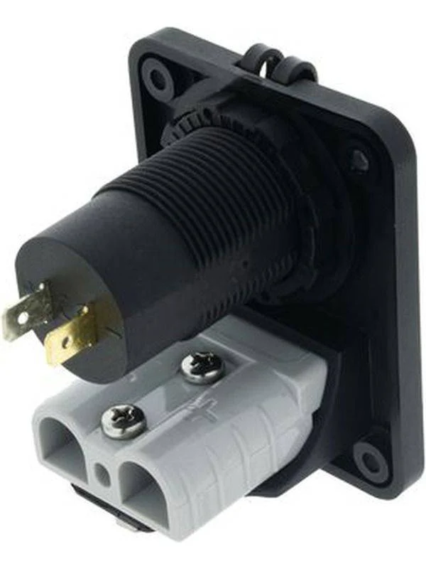Hulk 4X4 Double Flush Mount Housing 50A Anderson Style Plug (HU7006B) - Image 4