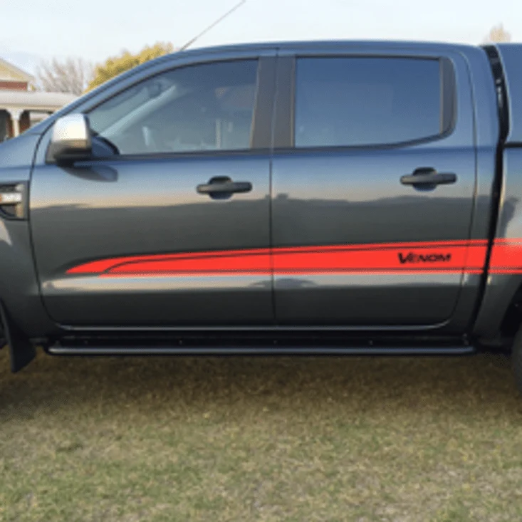 Ford Ranger Rock Sliders Side Steps - Image 6
