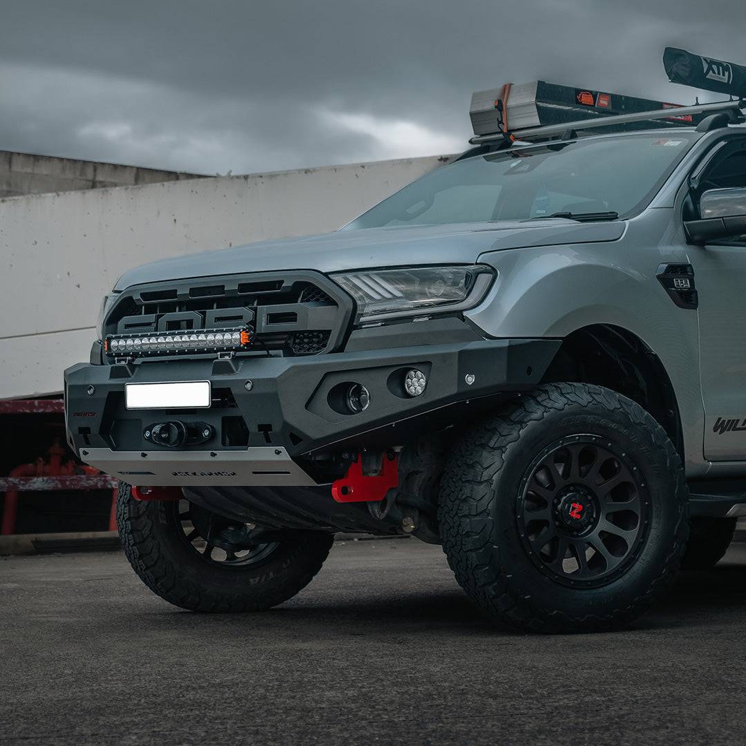 PX2 & PX3 Ford Ranger GT Bumper No Loop Bull Bar - Rockarmor 4x4 - Image 6