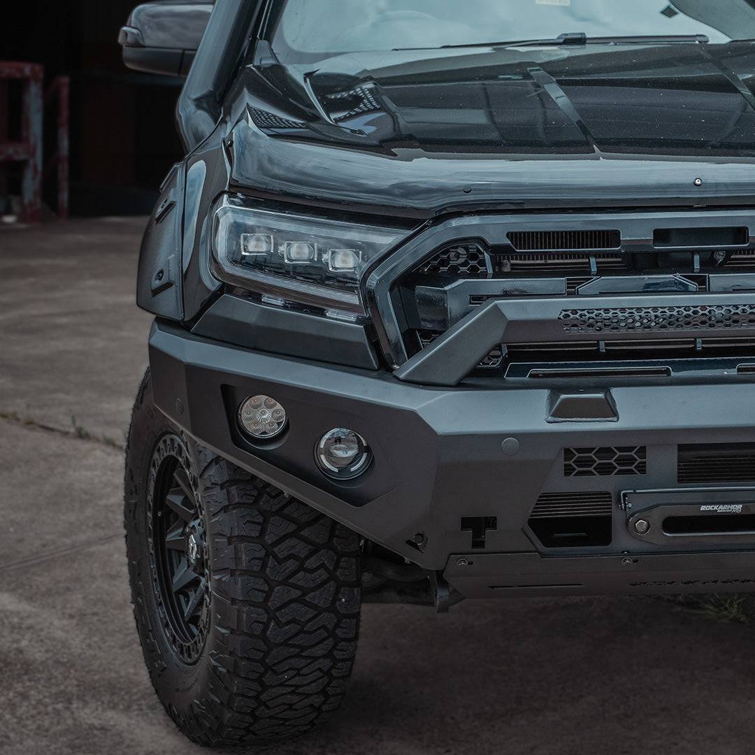PX2 & PX3 Ford Ranger GT Bumper No Loop Bull Bar - Rockarmor 4x4 - Image 4