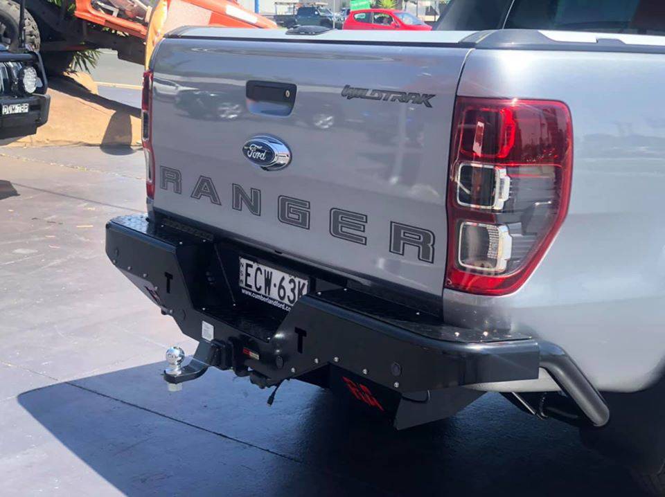 Ford Ranger Tow Bar Suits PX1 PX2 PX3 | Rockarmor Rear Step Tow Bar - Image 4