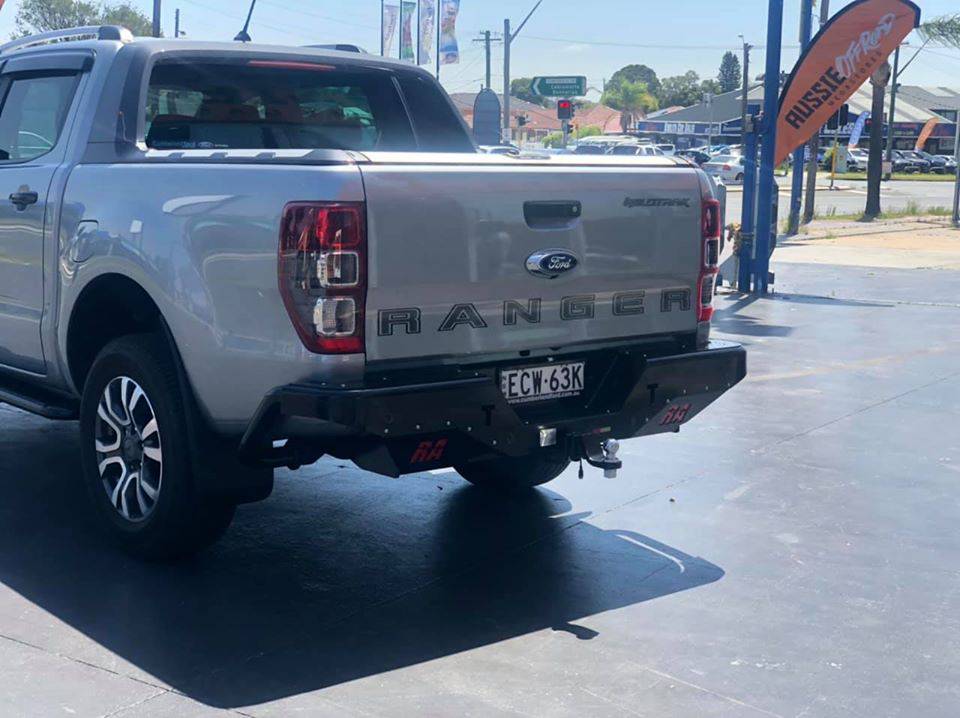 Ford Ranger Tow Bar Suits PX1 PX2 PX3 | Rockarmor Rear Step Tow Bar - Image 5