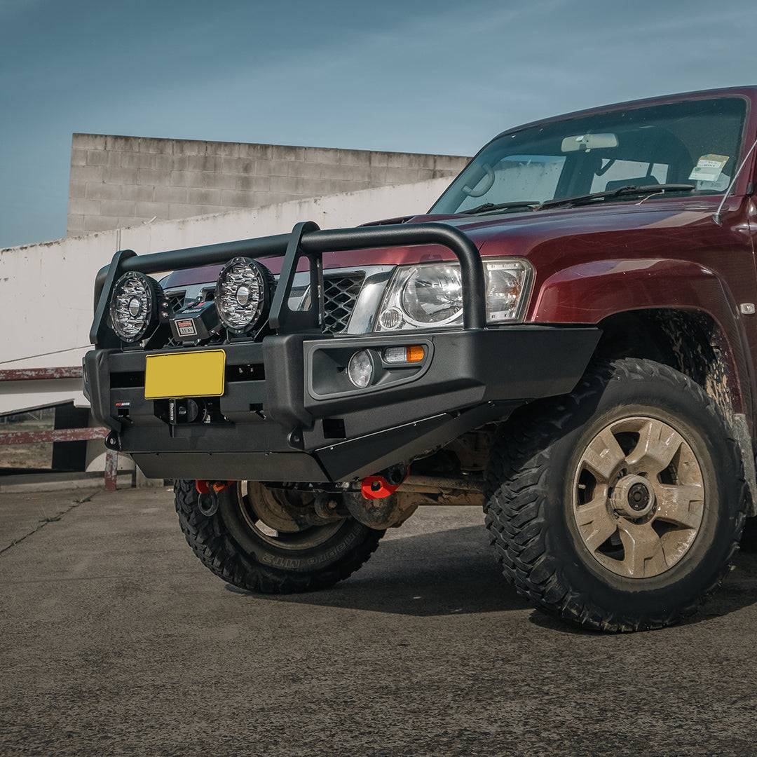 GU Patrol Bullbar Series 4+ 10/2004 - 12/2016 Rockarmor Premium Series - Image 3
