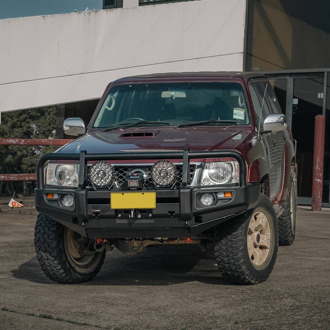 GU Patrol Bullbar Series 4+ 10/2004 - 12/2016 Rockarmor Premium Series - Image 4