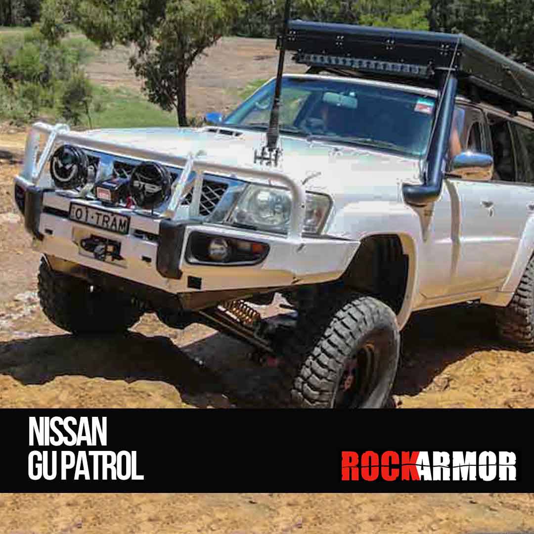 GU Patrol Bullbar Series 4+ 10/2004 - 12/2016 Rockarmor Premium Series - Image 7