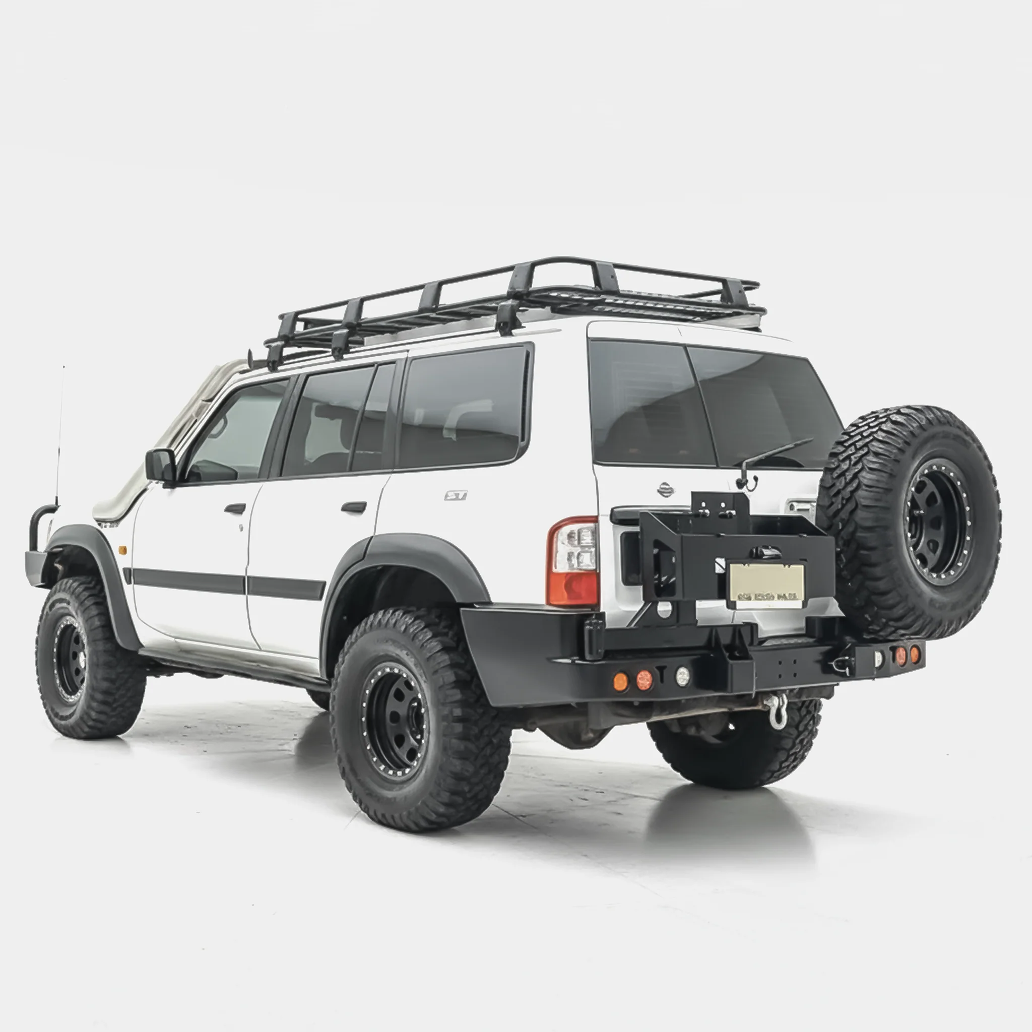GU Patrol Rear Bar Spare wheel Carrier Series 1-3 - Image 2