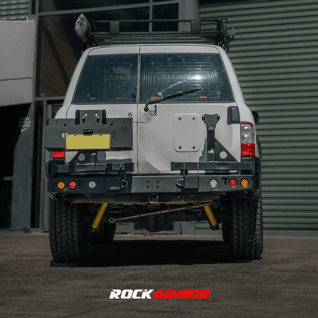 GU Patrol Rear Bar Spare wheel Carrier Series 1-3 - Image 4