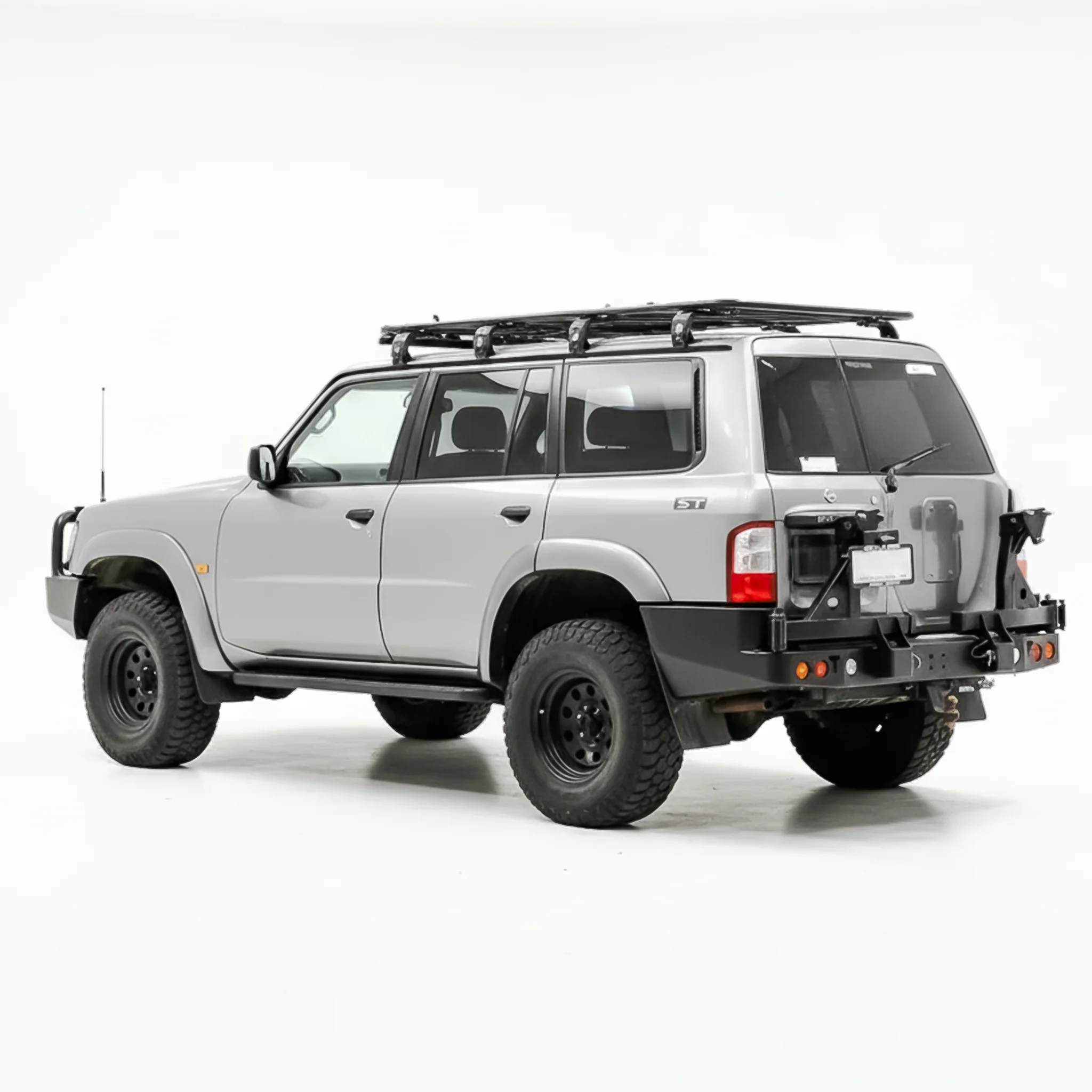 GU Patrol Rear Bar Spare Wheel Carrier Series 4+ - Image 2