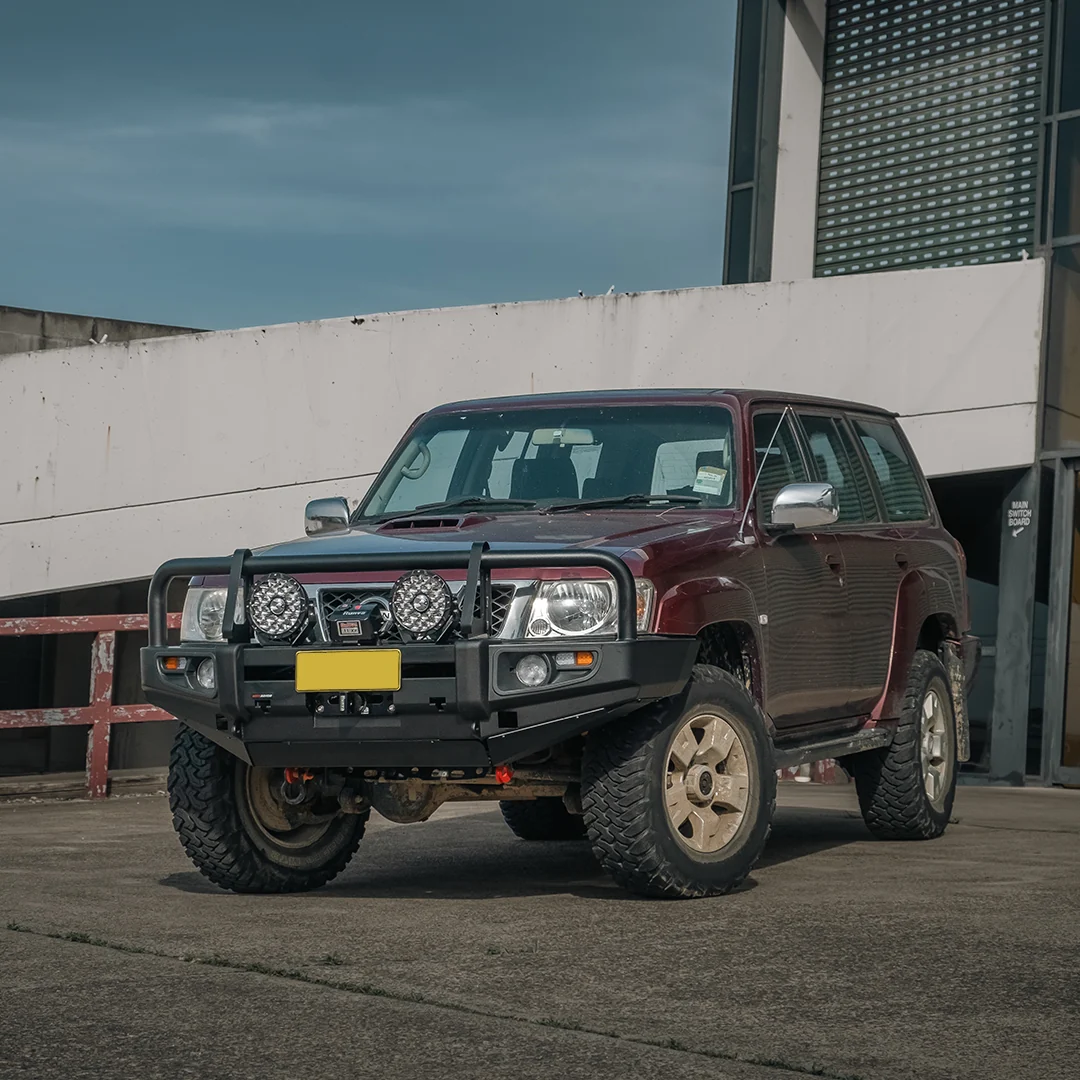 GU Patrol S4+ Protek Pack | Bull Bar Winch Lights - Image 5