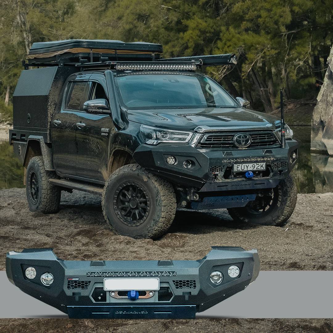 Hilux Bull Bar GT No Loop Bumper Suits 08/2020 - 11/2025 - Image 3