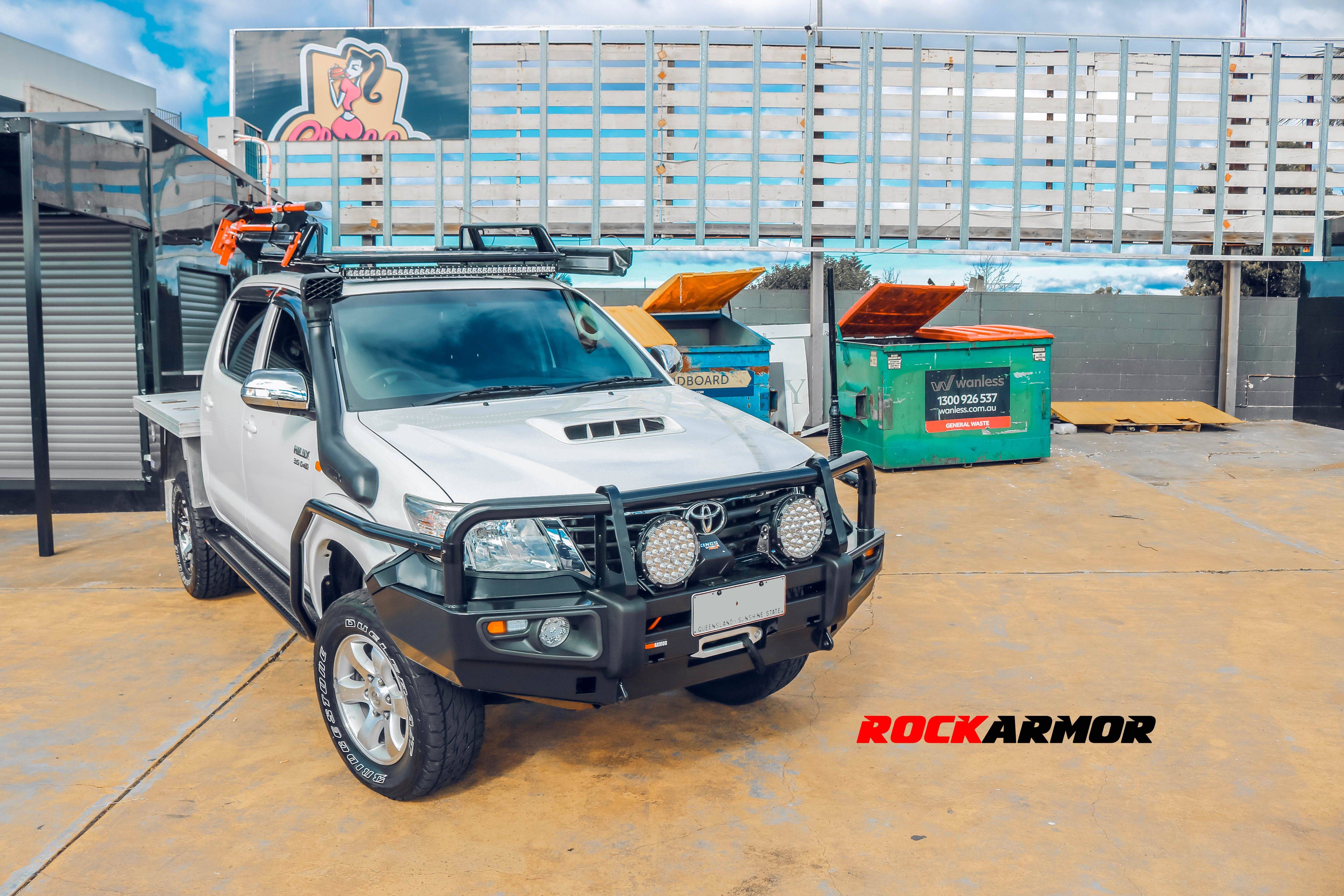 Hilux Rock Sliders Suits N70 05-15 ADR Approved Rockarmor - Image 4
