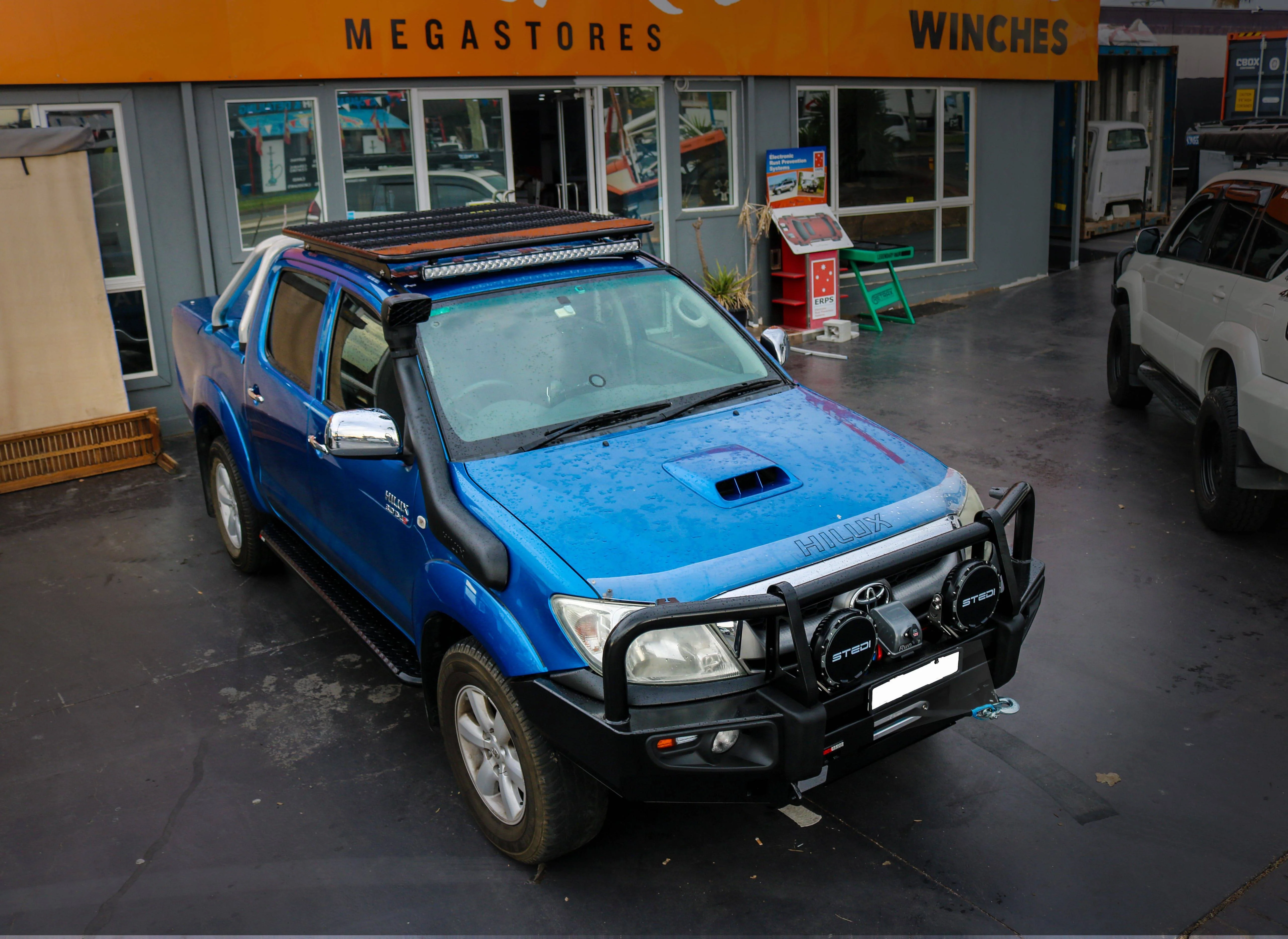 Hilux Rock Sliders Suits N70 05-15 ADR Approved Rockarmor - Image 7