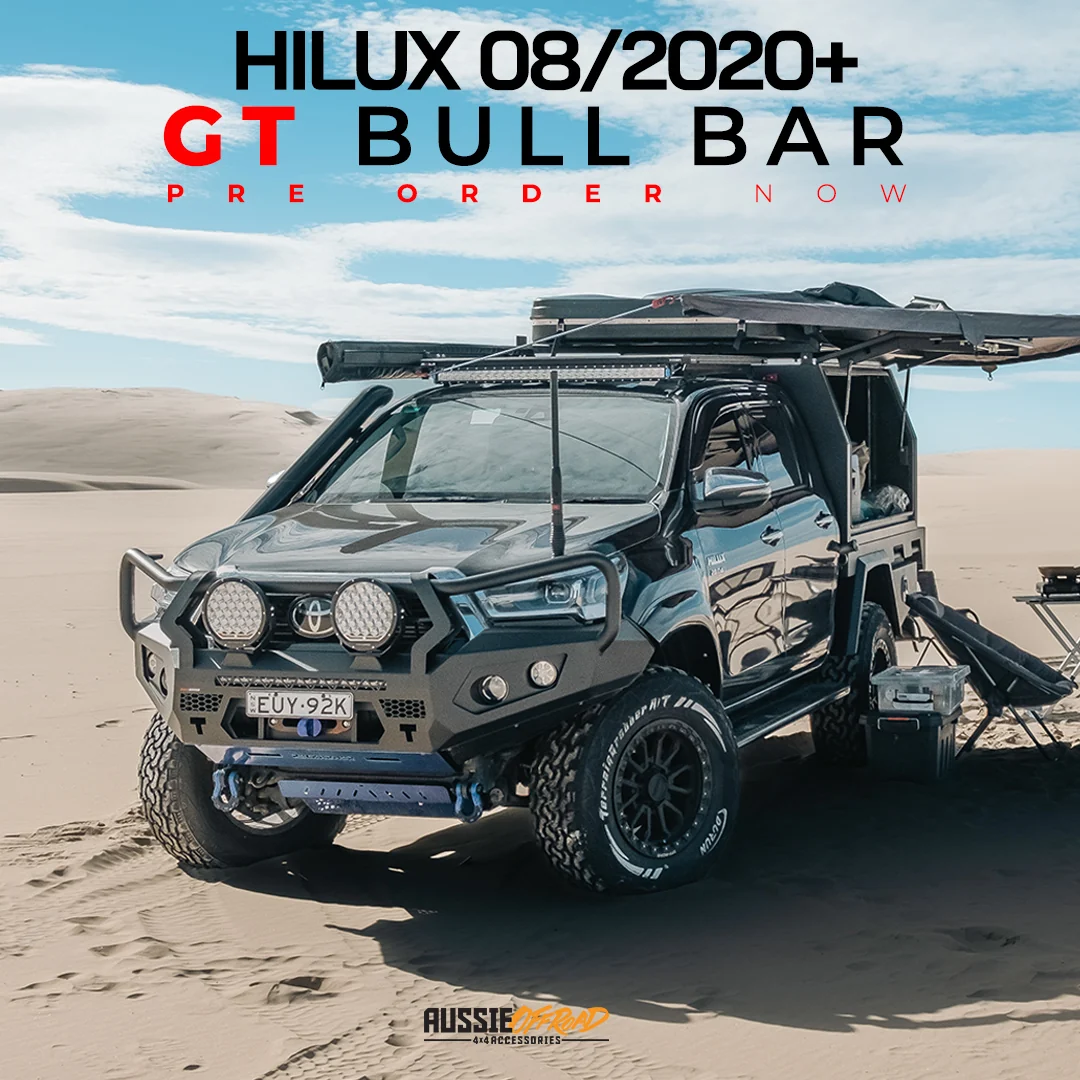 Hilux Touring Pack Suits: Hilux 08/2020 - 11/2025 - Bullbar, Winch, Lights, uhf + Free Fridge - Image 6