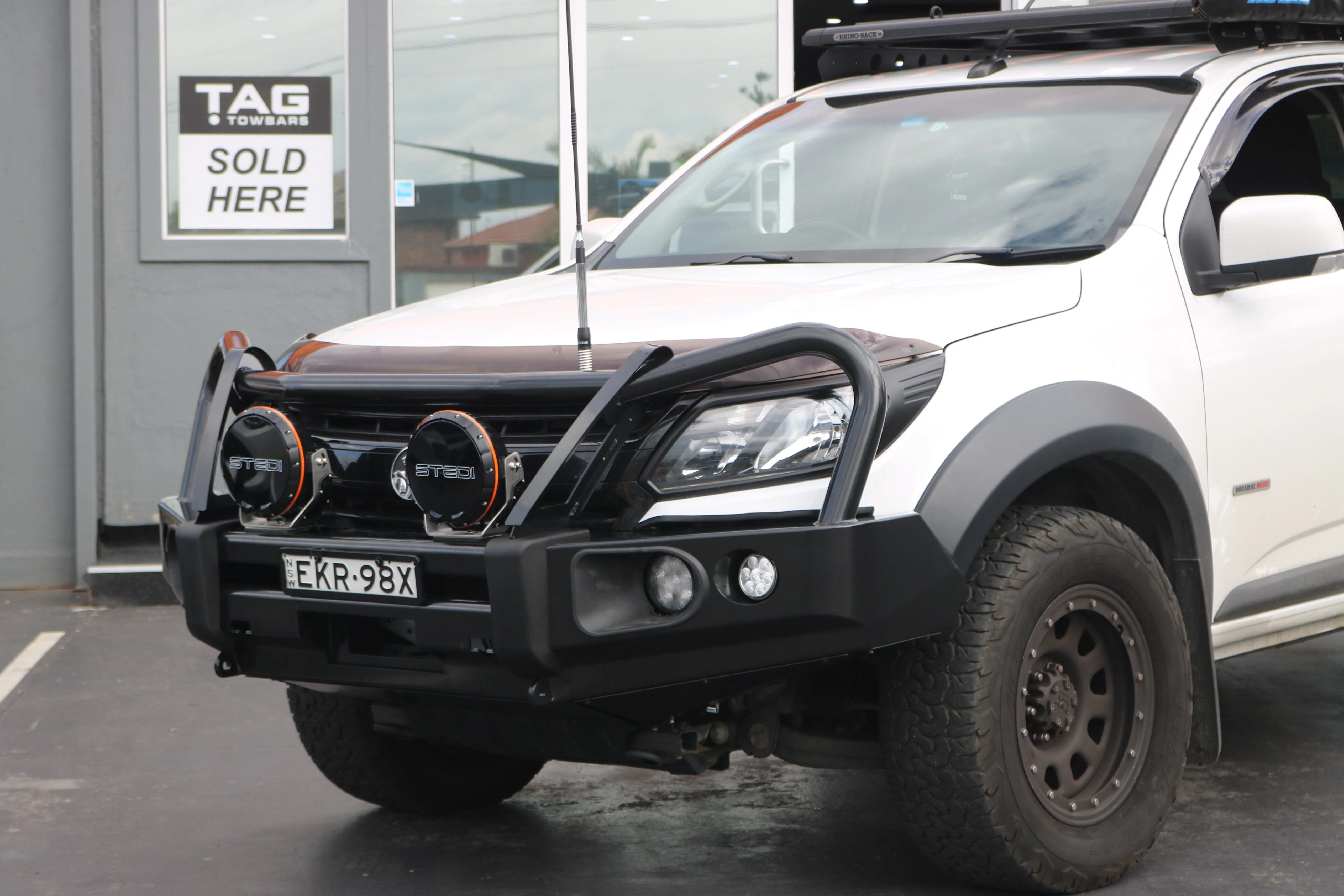 Holden Colorado Elite Bull Bar - Also suits Trailblazer (2012+) - Image 9