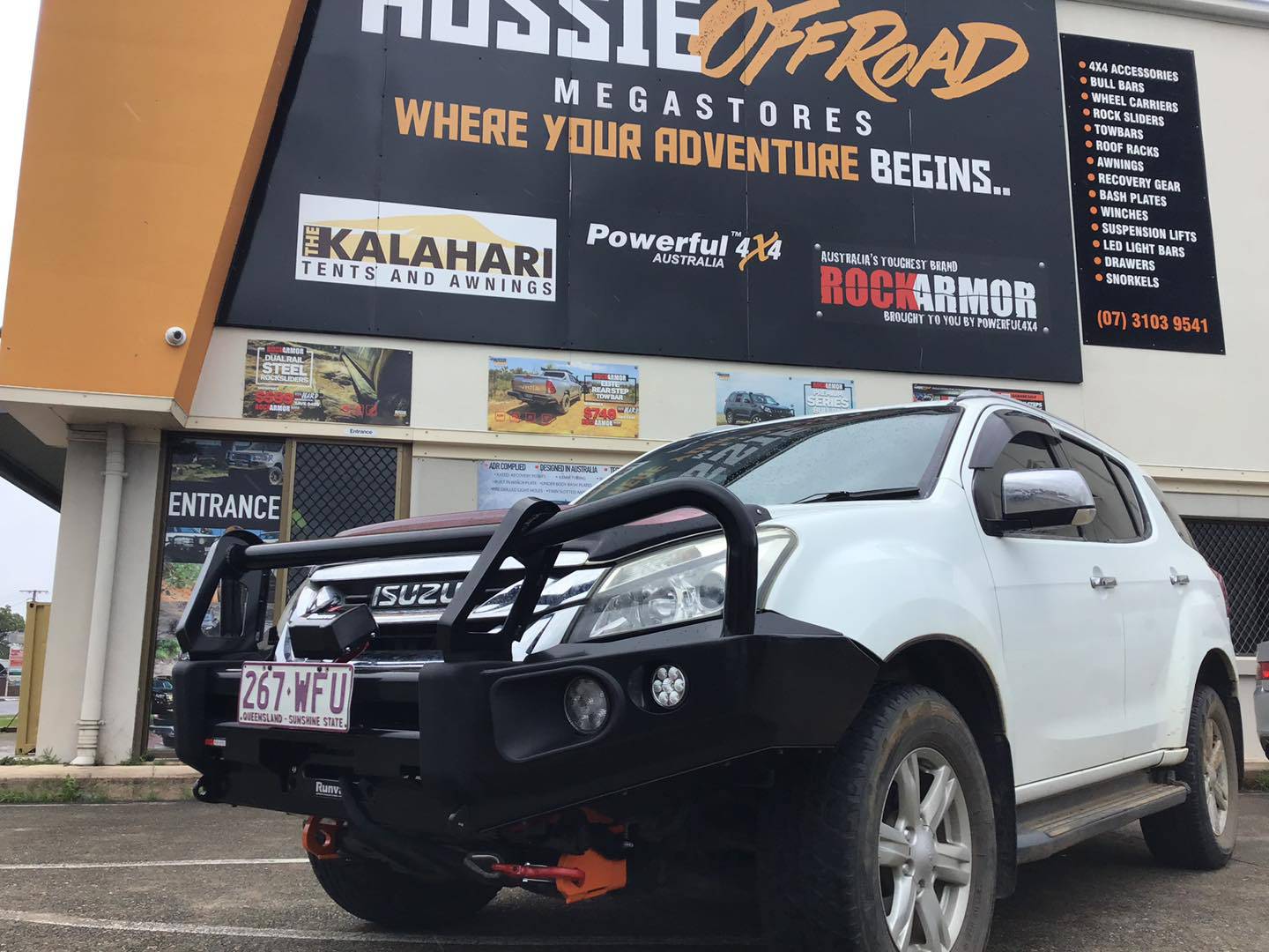 Isuzu MUX Bullbar Rockarmor Elite Suits 11/2013 - 04/2017 - Image 5