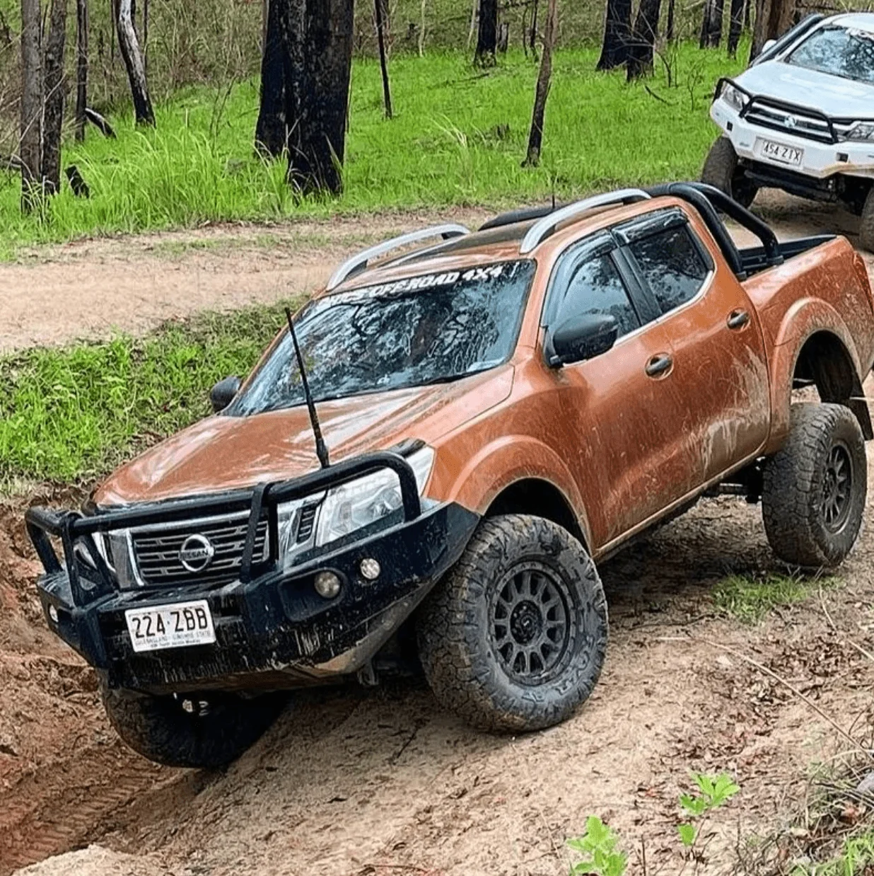 NP300 Bullbar Suits Navara 2015 - 2020 Rockarmor Elite - Image 4