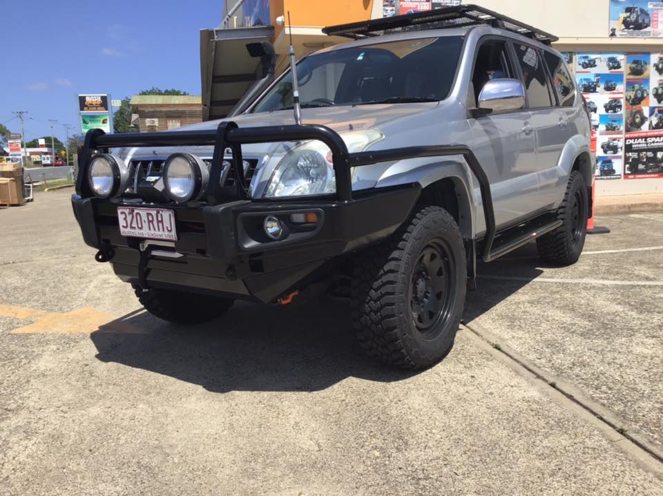 Prado 120 Bullbar - Rockarmor Premium Classic - Image 4