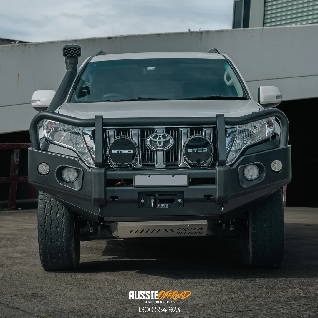 Prado 150 Bull Bar Rockarmor Elite - Suits Suits 2013 - 2017 - Image 9