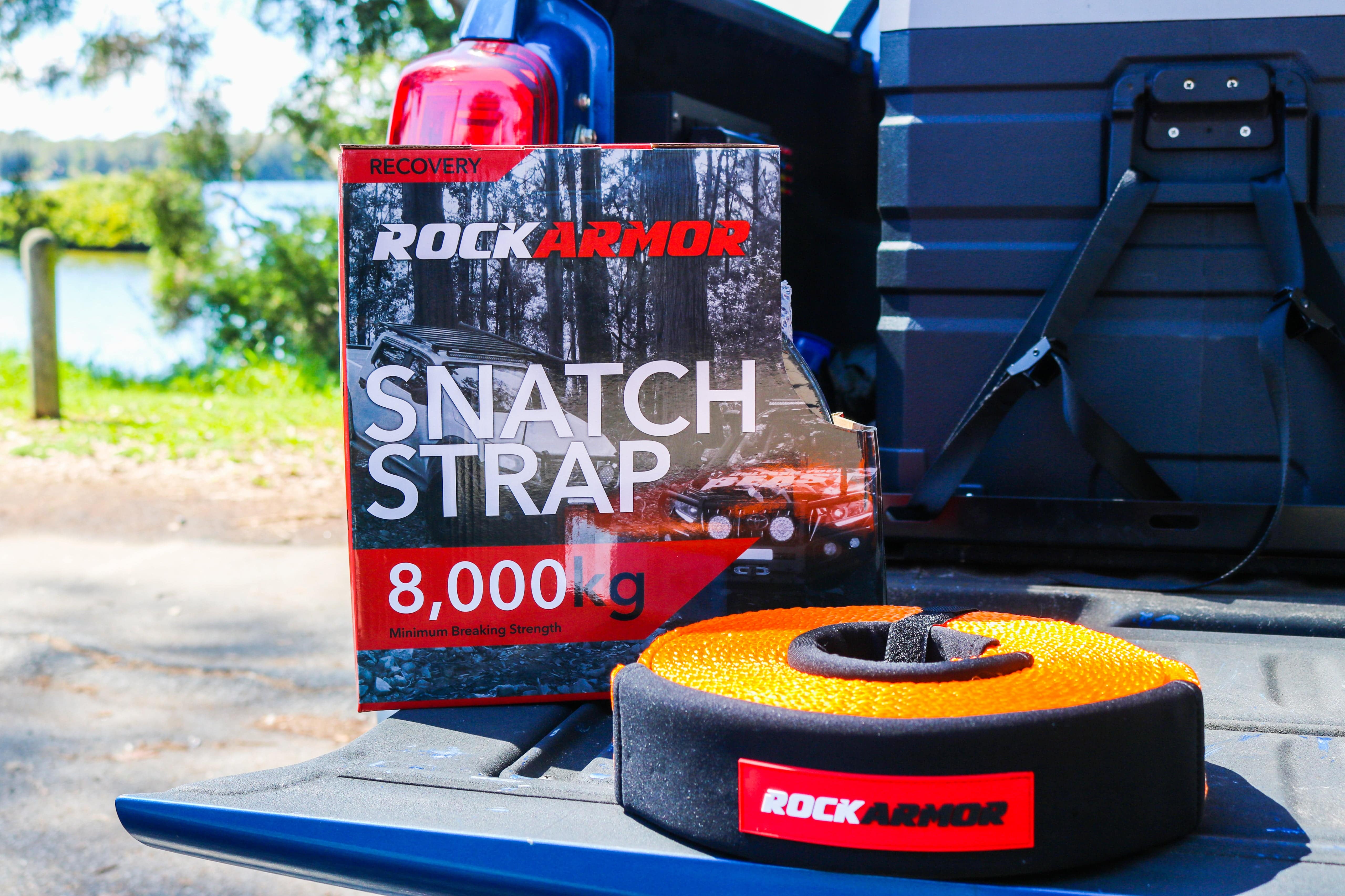 8000kg 9 Meter Recovery Snatch Strap | Rockarmor 4x4 - Image 4