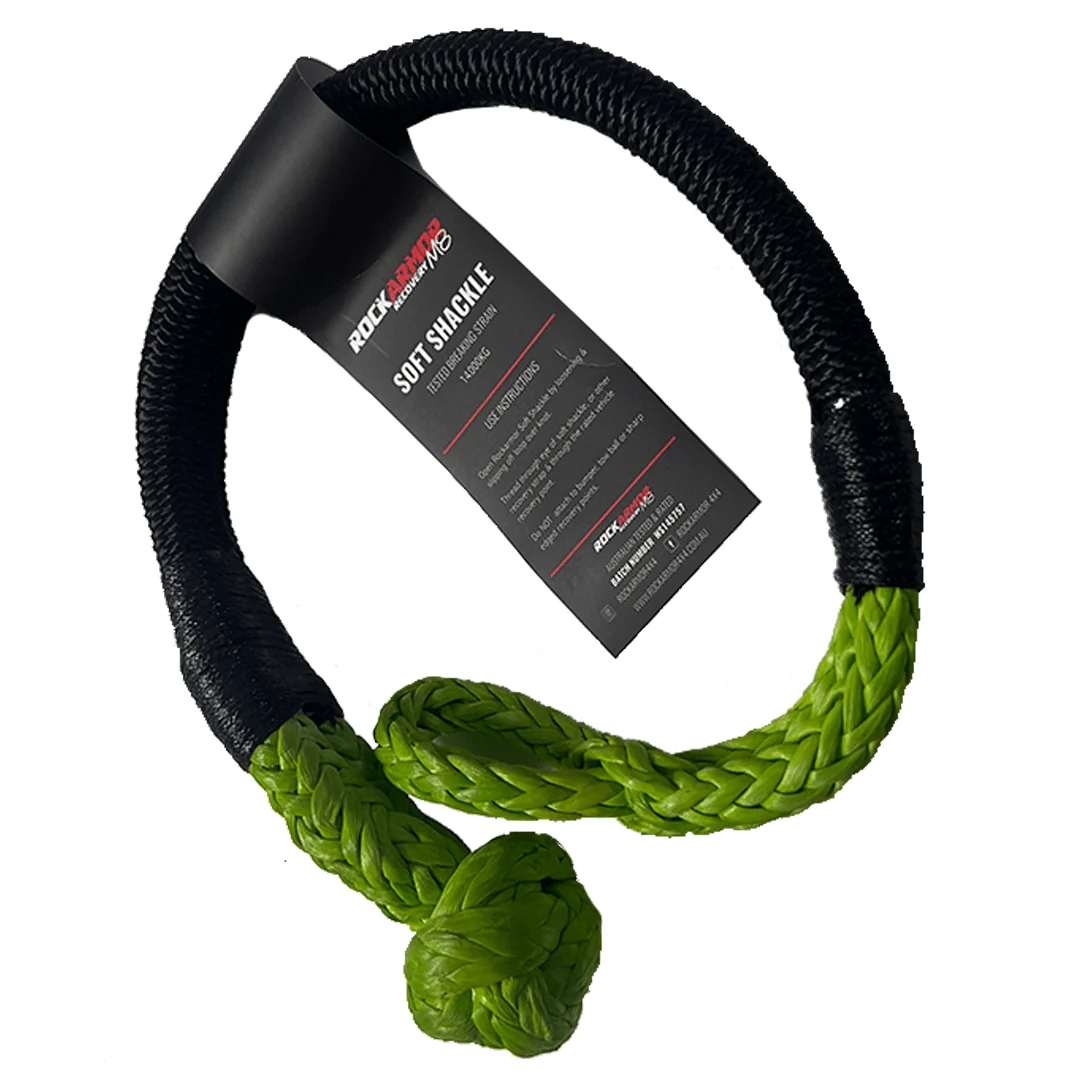 14,000KG RATED GREEN SOFT SHACKLE (With Uhmpe Binding) - Image 3