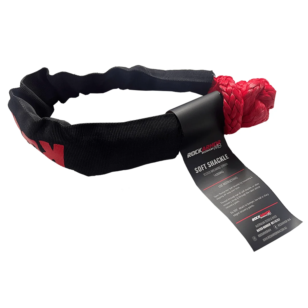 14,000kg Rated Red Soft Shackle (Single) - Image 2