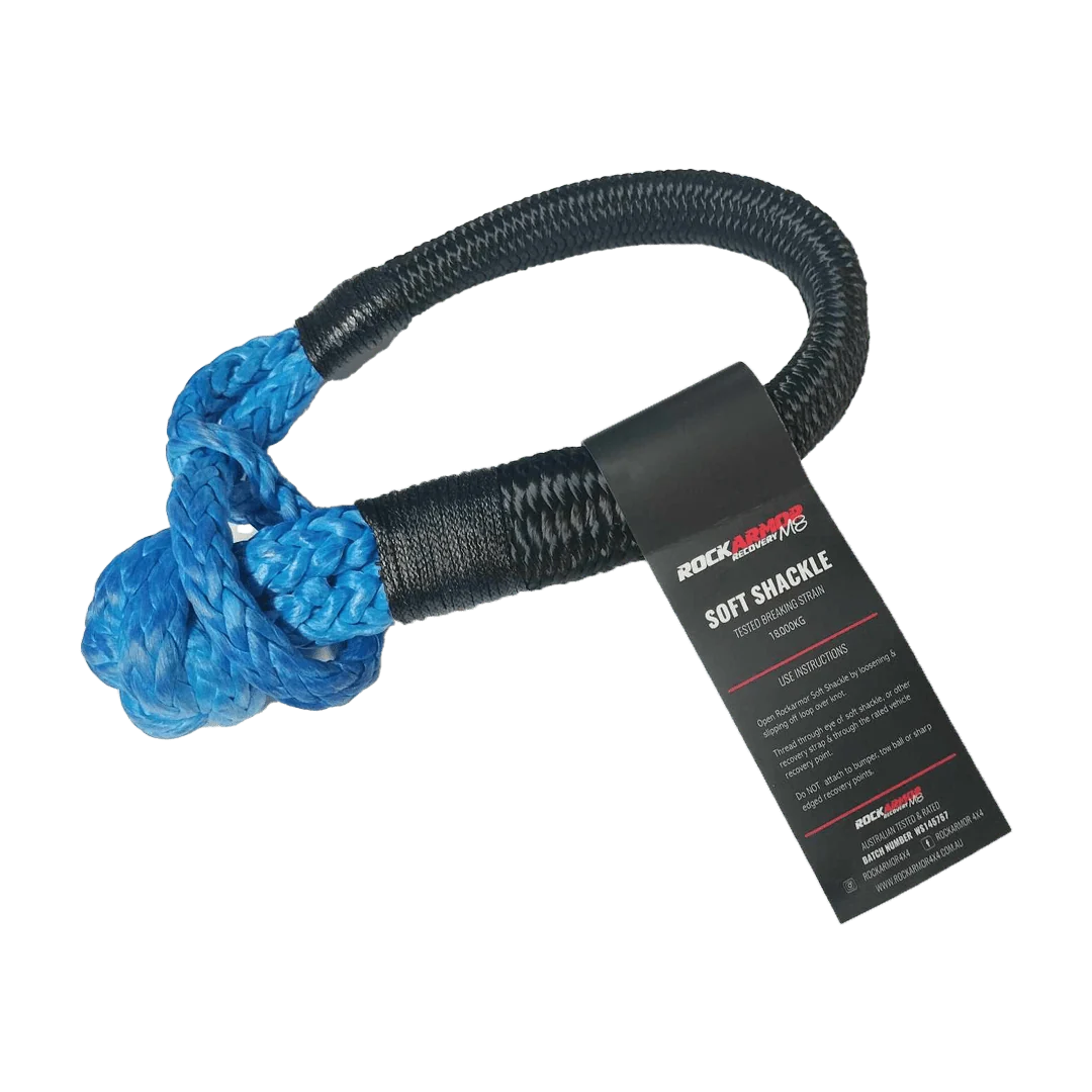 18,000KG RATED Blue SOFT SHACKLE (With Uhmpe Binding) - Image 2