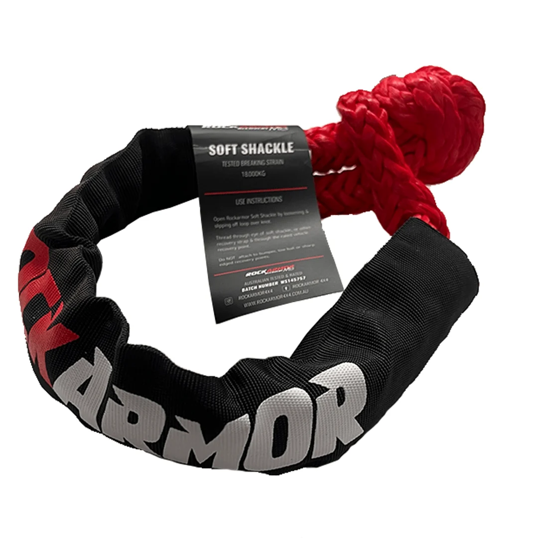 18,000kg Rated Red Soft Shackle (Single) - Image 3