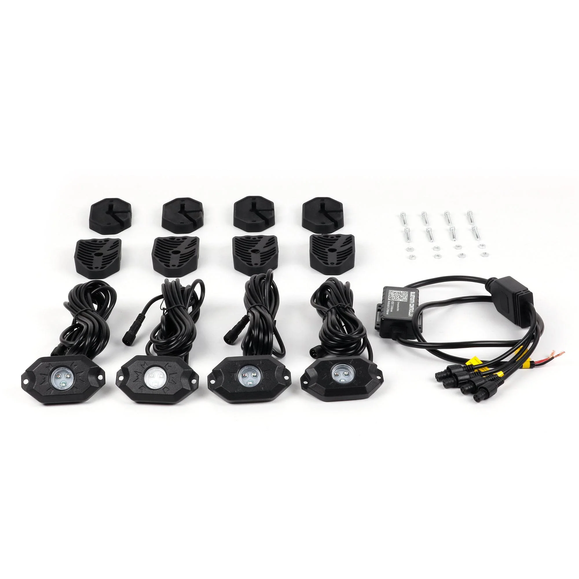 RGB Rock Lights 6 Pod Bluetooth App Rockarmor 4x4 - Image 5