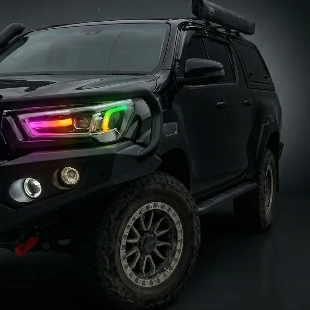 RGBW HEADLIGHTS - Suits Hilux N80 08/2020 - 2025 - Image 4