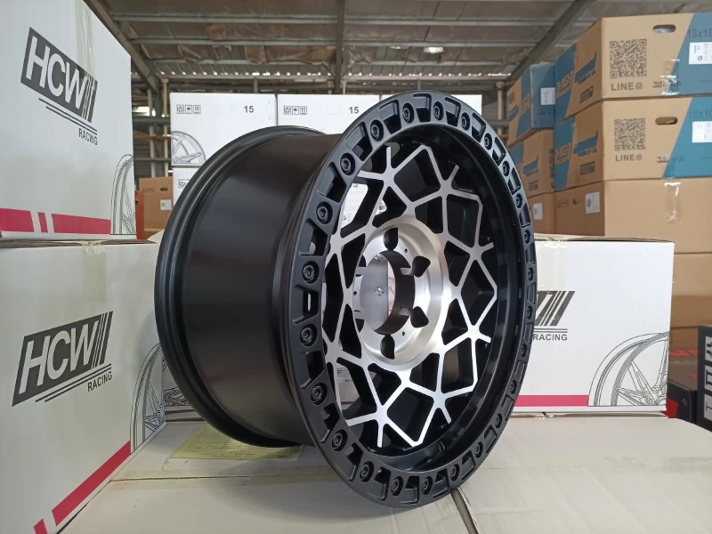 17x9 Off-Road Alloy Wheels - ROAR 4X4 DX005 - Set of 4 – 6x139.7 PCD, ET0, 110.1CB – Suits: Hilux, Ranger, D-MAX, BT-50, Triton, Colorado, Prado, Navara - Image 6