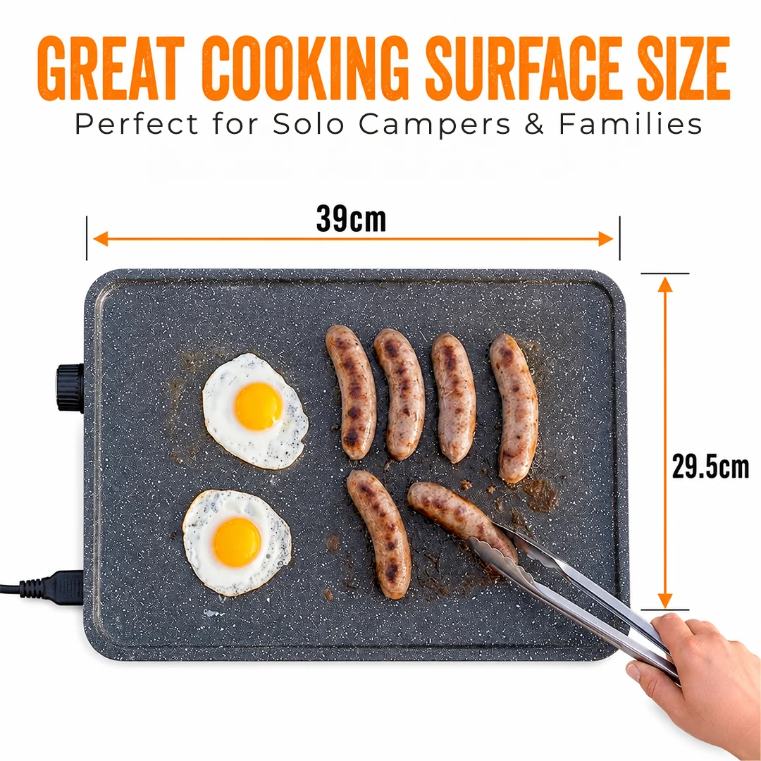 Rockarmor Portable Electric BBQ - 2 x Power Functions 400w & 800w - Image 4