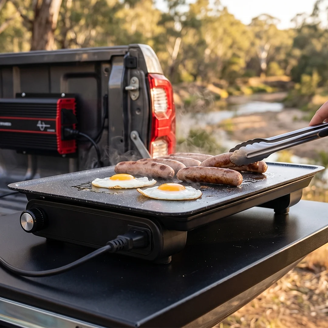 Rockarmor Portable Electric BBQ - 2 x Power Functions 400w & 800w - Image 5