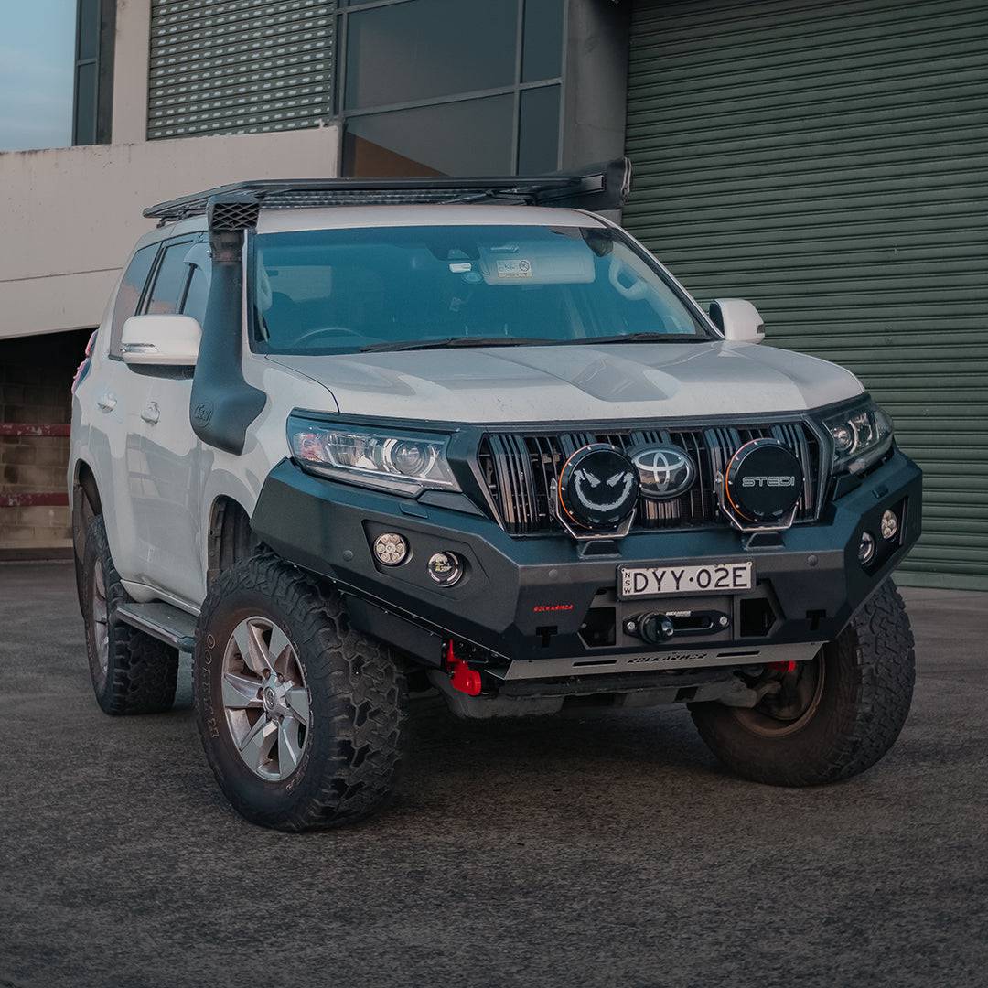 Prado 150 GT Bumper Steel no loop bull bar to Suit 11/2017+ - Image 7