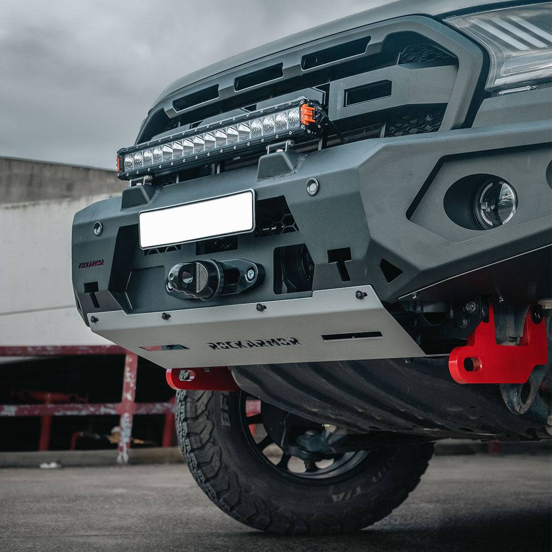 PX2 & PX3 Ford Ranger GT Bumper No Loop Bull Bar - Rockarmor 4x4 - Image 3