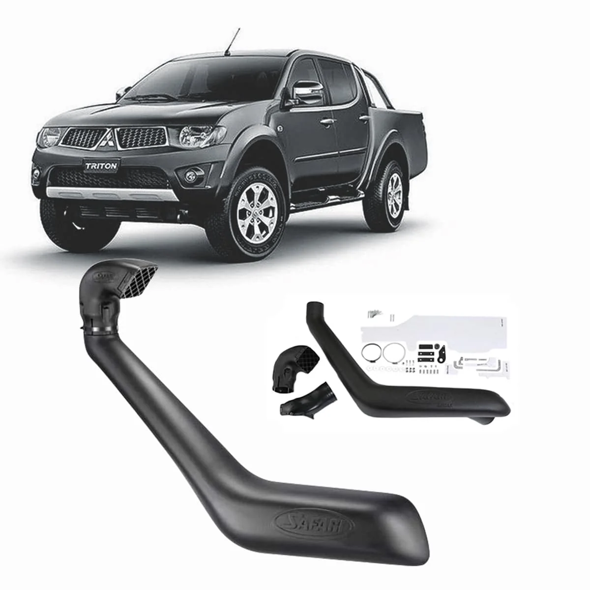 Safari Snorkel for Mitsubishi Triton (07/2006 - 04/2015) - Image 4