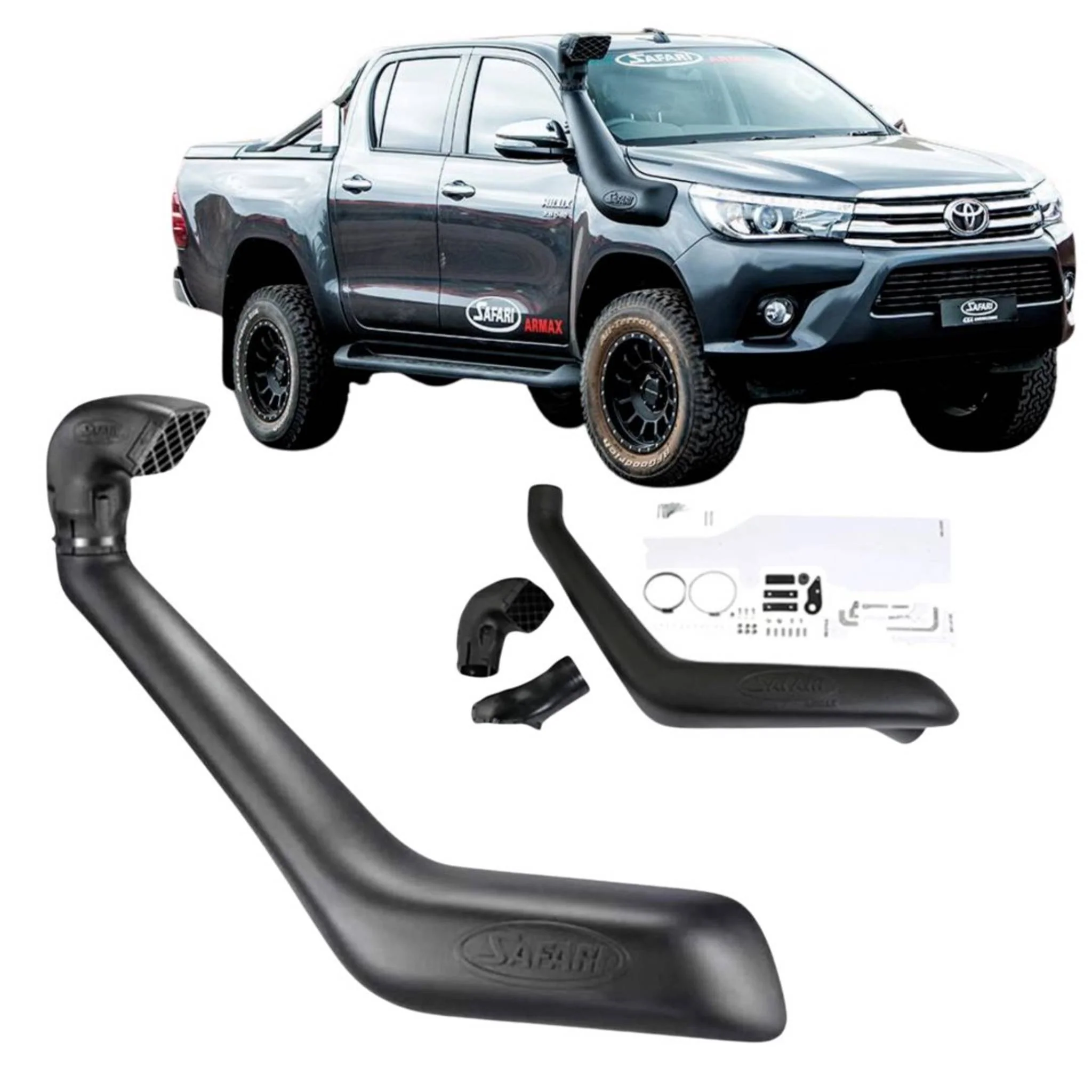 Safari Snorkel for Toyota Hilux (01/2005 - 10/2015) - Image 5